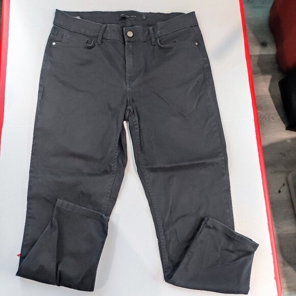 Calvin Klein Jeans ankle skinny stretch black women's size 12 - Picture 1 of 16